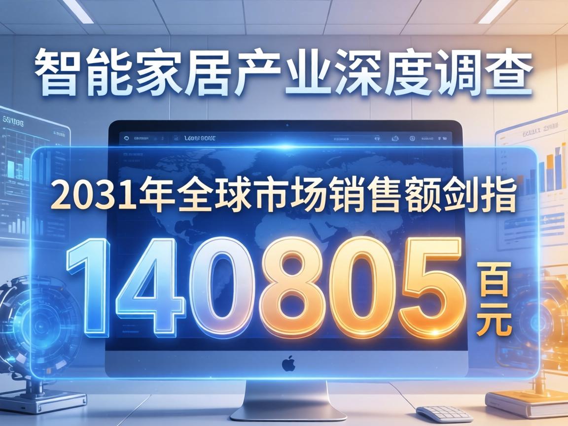 智能家居产业深度调查:2031年全球市场销售额剑指140805百万美元