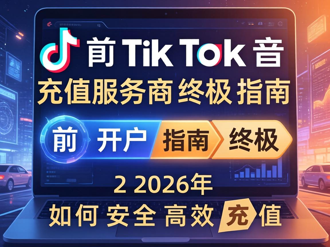 TikTok广告开户充值服务商终极指南：2026年如何安全高效充值