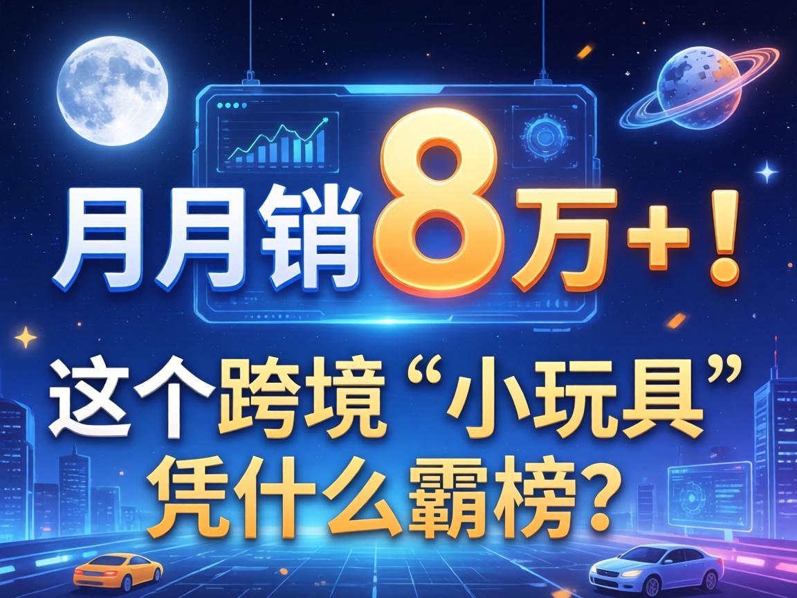 月销8万+！这个跨境“小玩具”凭什么霸榜？