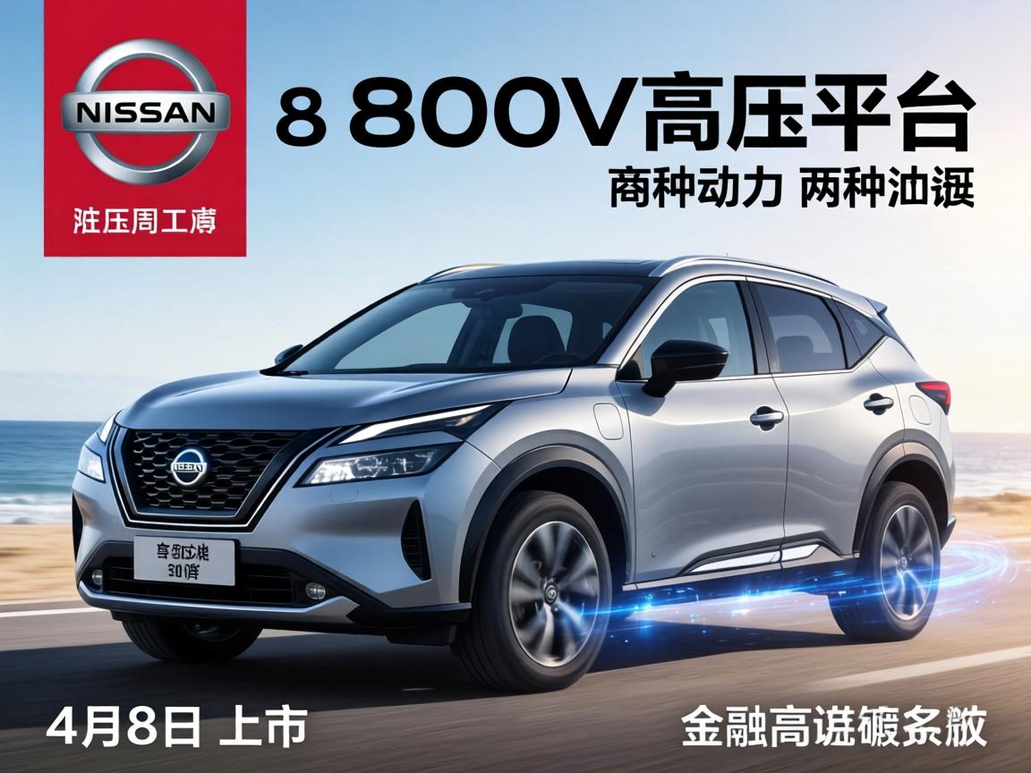 实拍日产NX8,800V高压平台,两种动力,4月8日上市