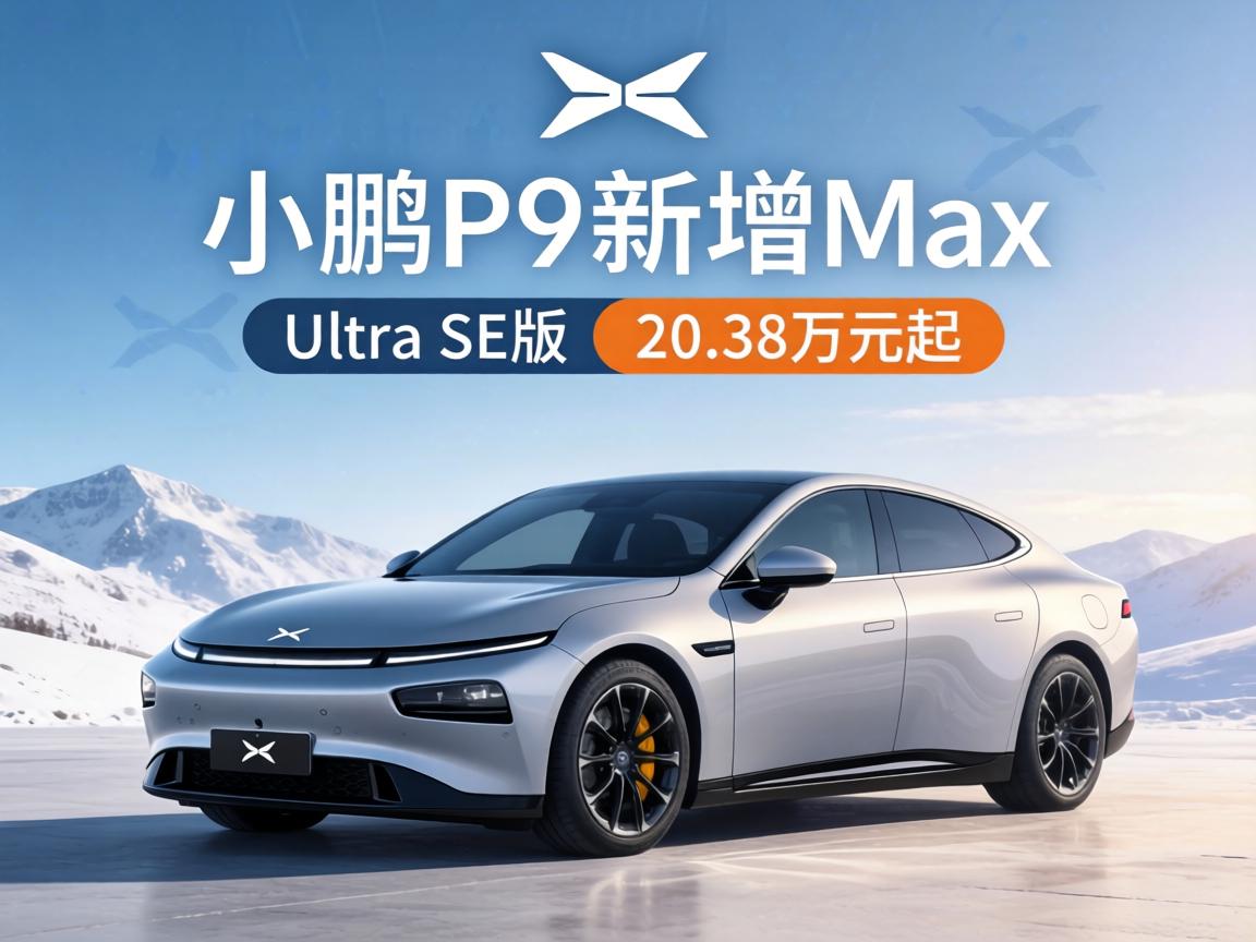 小鹏P7新增Max与Ultra SE版，20.38万元起