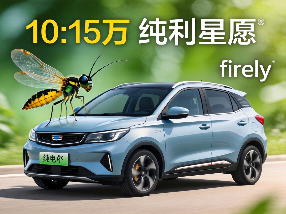10-15万纯电小车：firefly萤火虫、吉利星愿对比
