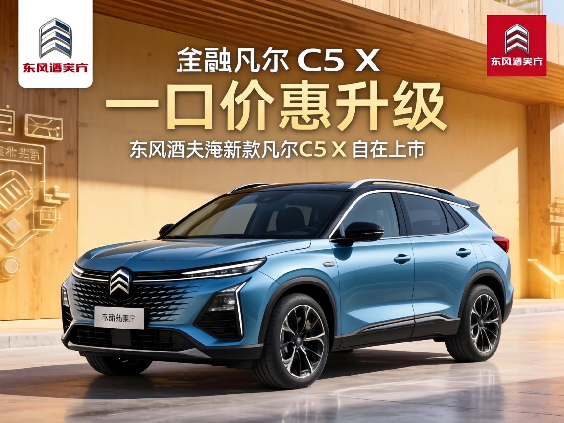 一口价 新升级 东风雪铁龙新款凡尔赛C5 X自在上市
