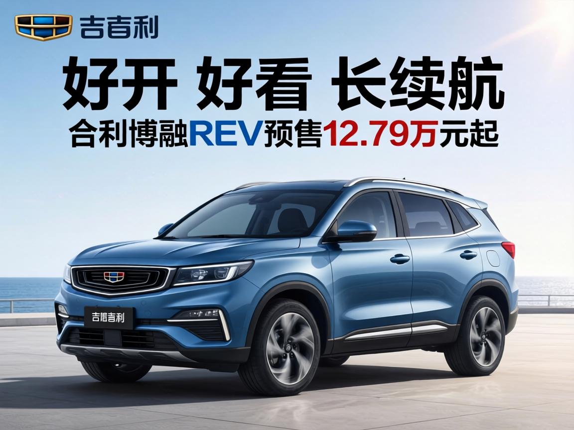 好开 好看 长续航,吉利博越REV预售12.79万元起