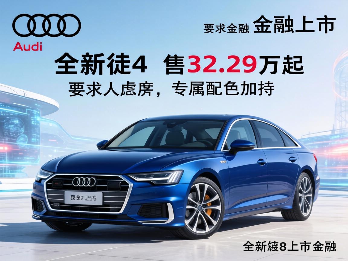 全新奥迪A6L上市 售32.29万起 专属配色加持