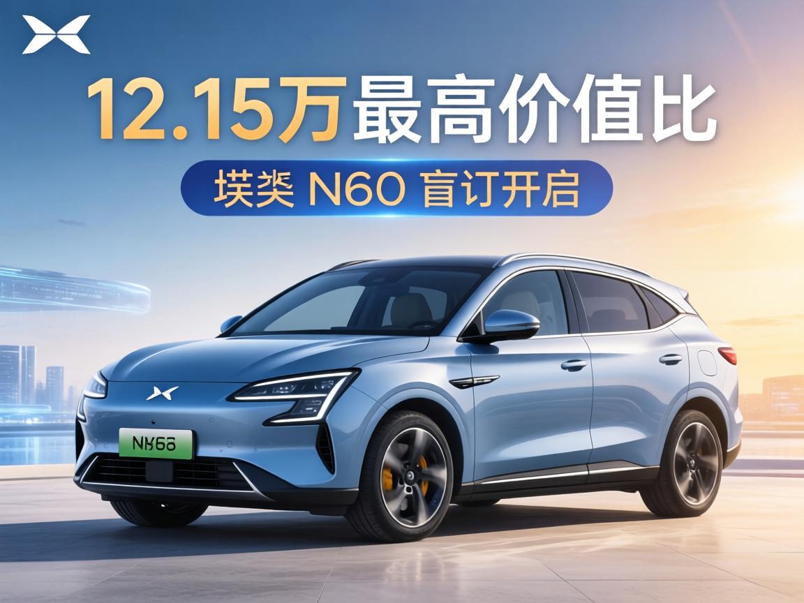 12-15万最高价值比,埃安 N60 盲订开启