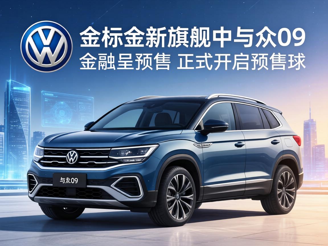 金标大众全新旗舰SUV与众08,正式开启预售