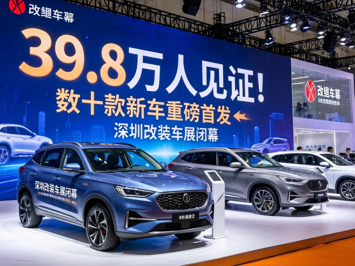 超39.8万人见证！数十款新车重磅首发，深圳改装车展闭幕