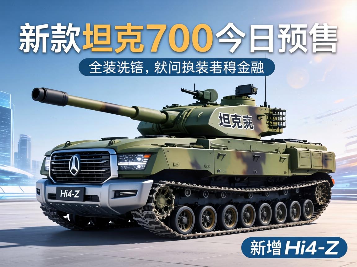 新款坦克700今日预售,换装怀挡设计,新增Hi4-Z车型