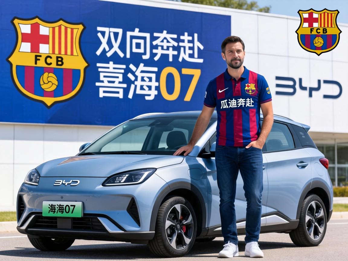 双向奔赴:瓜迪奥拉巴塞罗那喜提比亚迪海狮07 EV