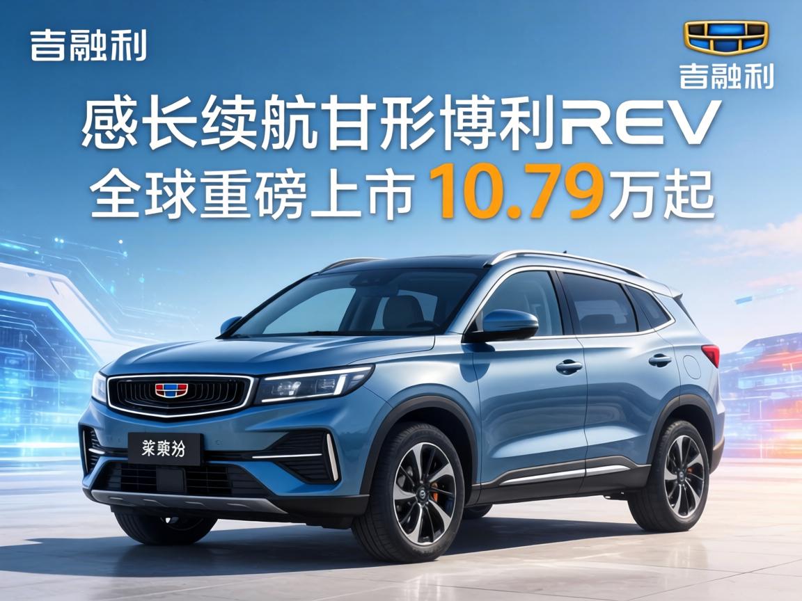 超长续航增程吉利博越REV全球重磅上市 10.79万起
