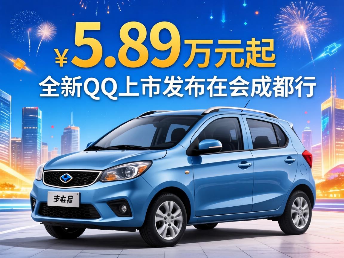 5.89万元起,全新QQ3上市发布会在成都举行