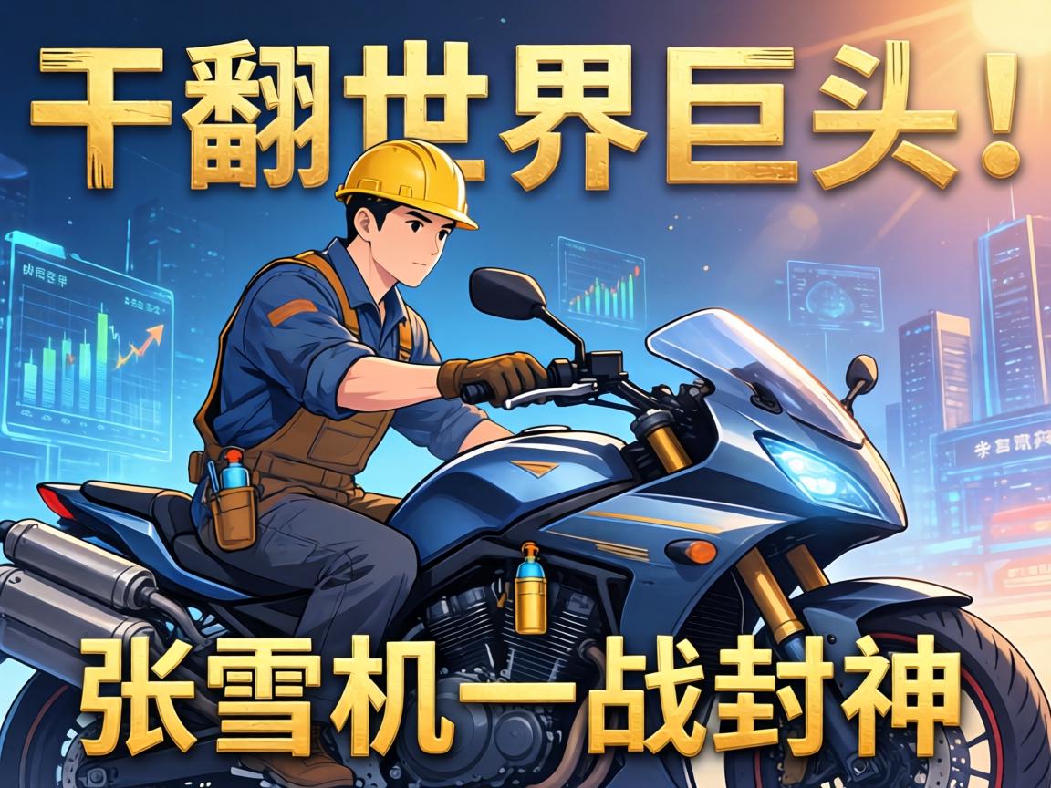 中国修理工,干翻世界巨头!张雪机车一战封神