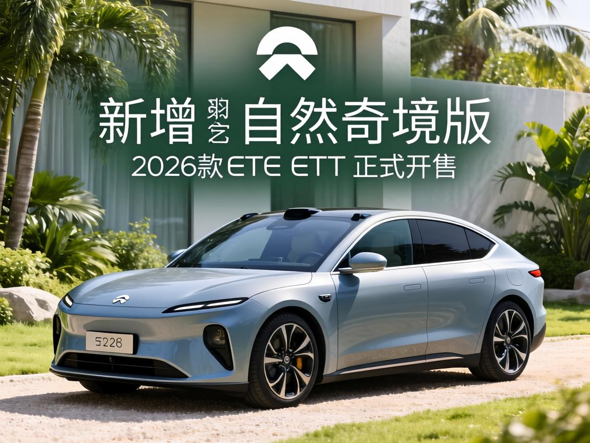 新增自然奇境版，2026款蔚来ET5/ET5T正式开售