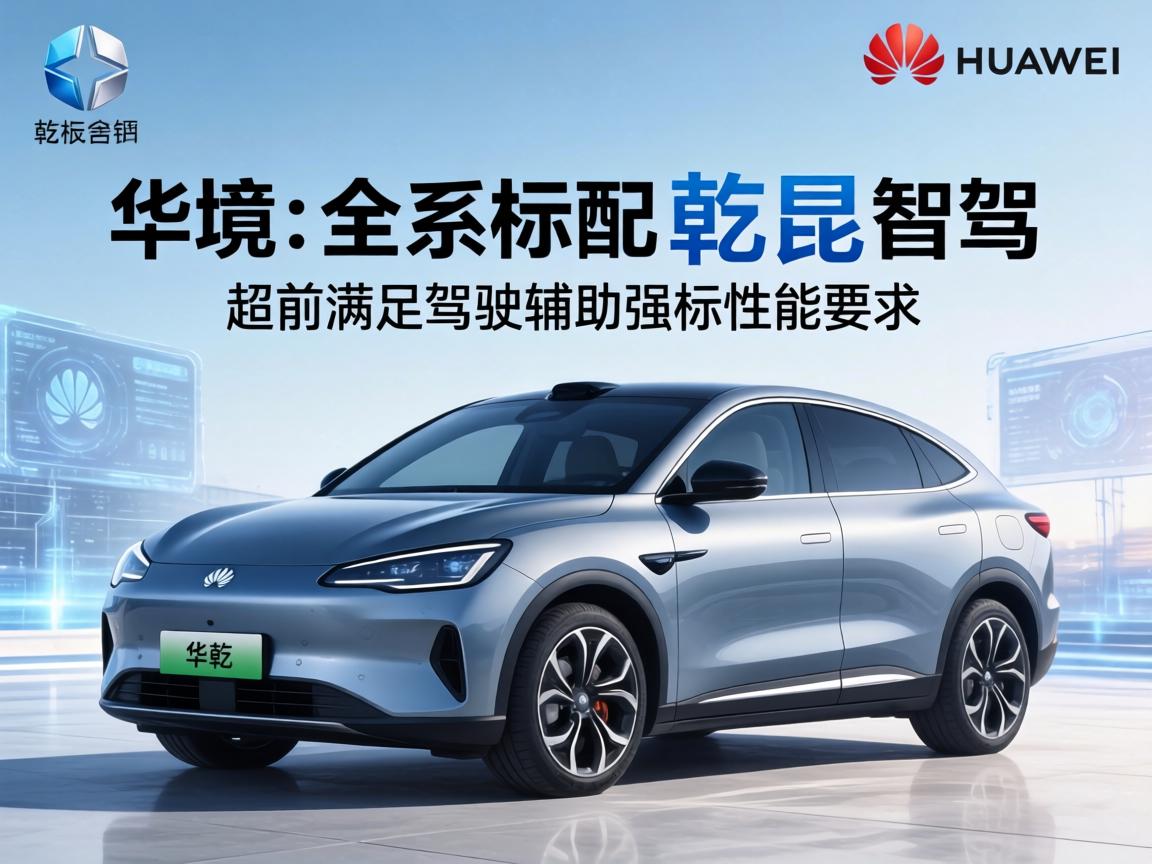 华境S全系标配华为乾崑智驾，超前满足驾驶辅助强标性能要求