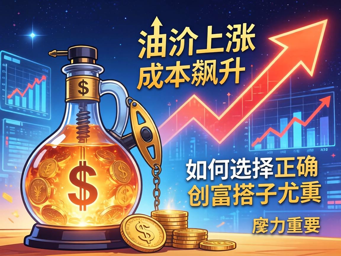 油价上涨,成本飙升,如何选择正确创富搭子尤为重要
