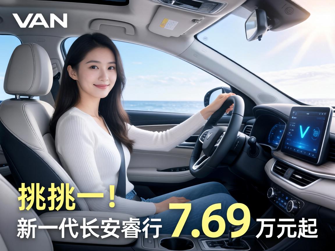 VAN里挑一!新一代长安睿行EV 7.69万元起