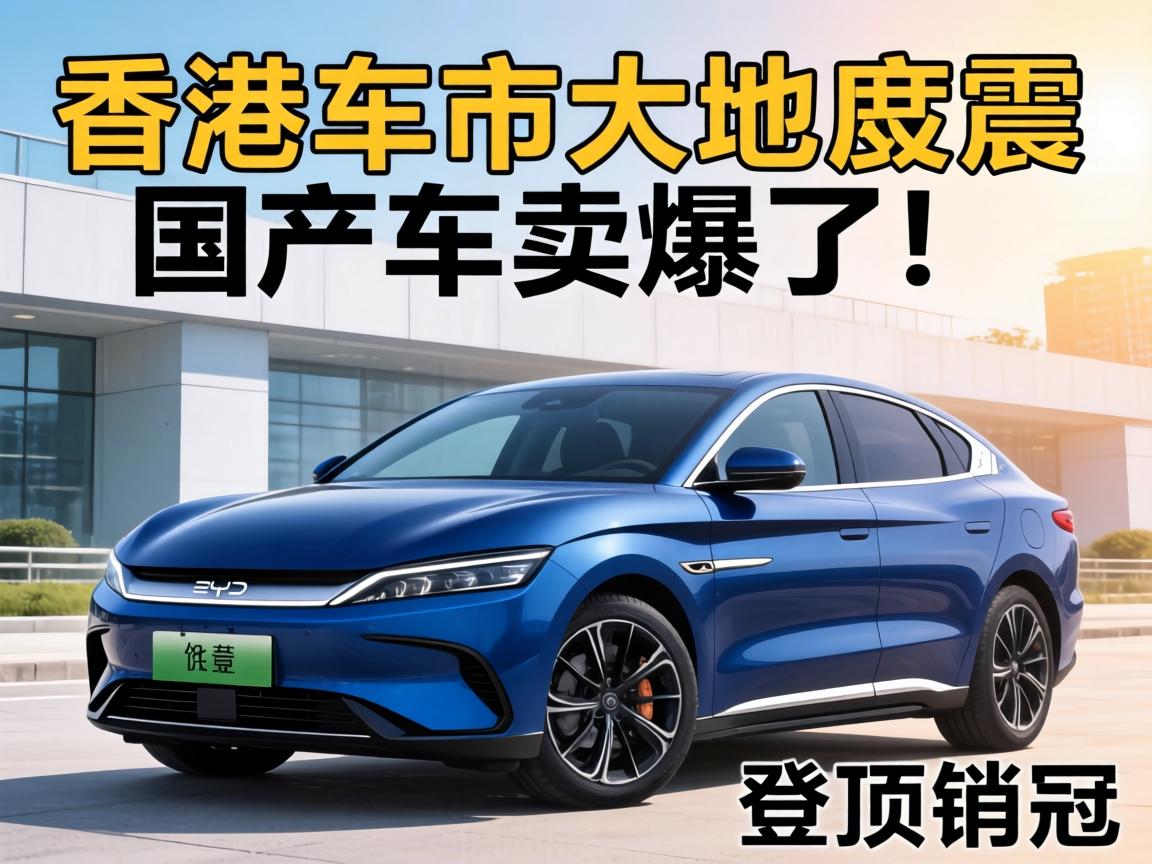 香港车市大地震，国产车卖爆了！比亚迪登顶销冠