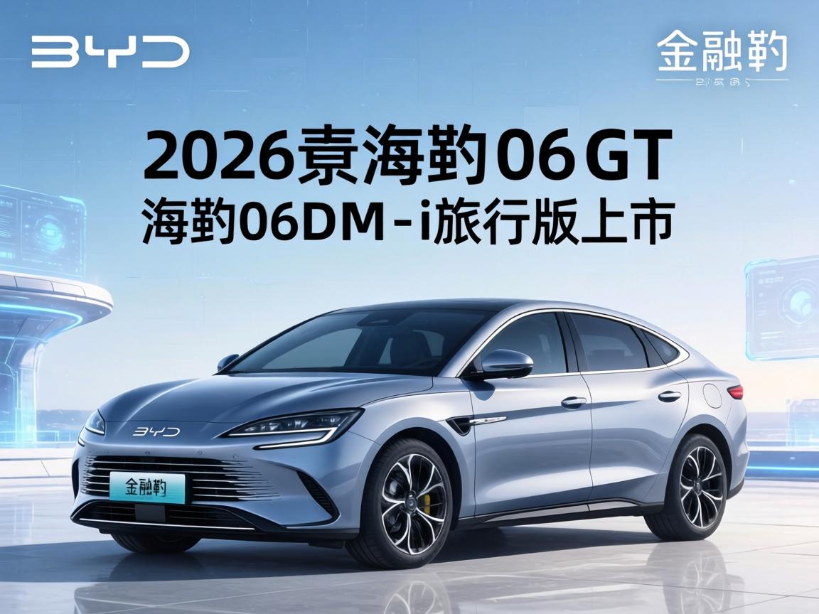 比亚迪2026款海豹06GT与海豹06DM-i旅行版上市