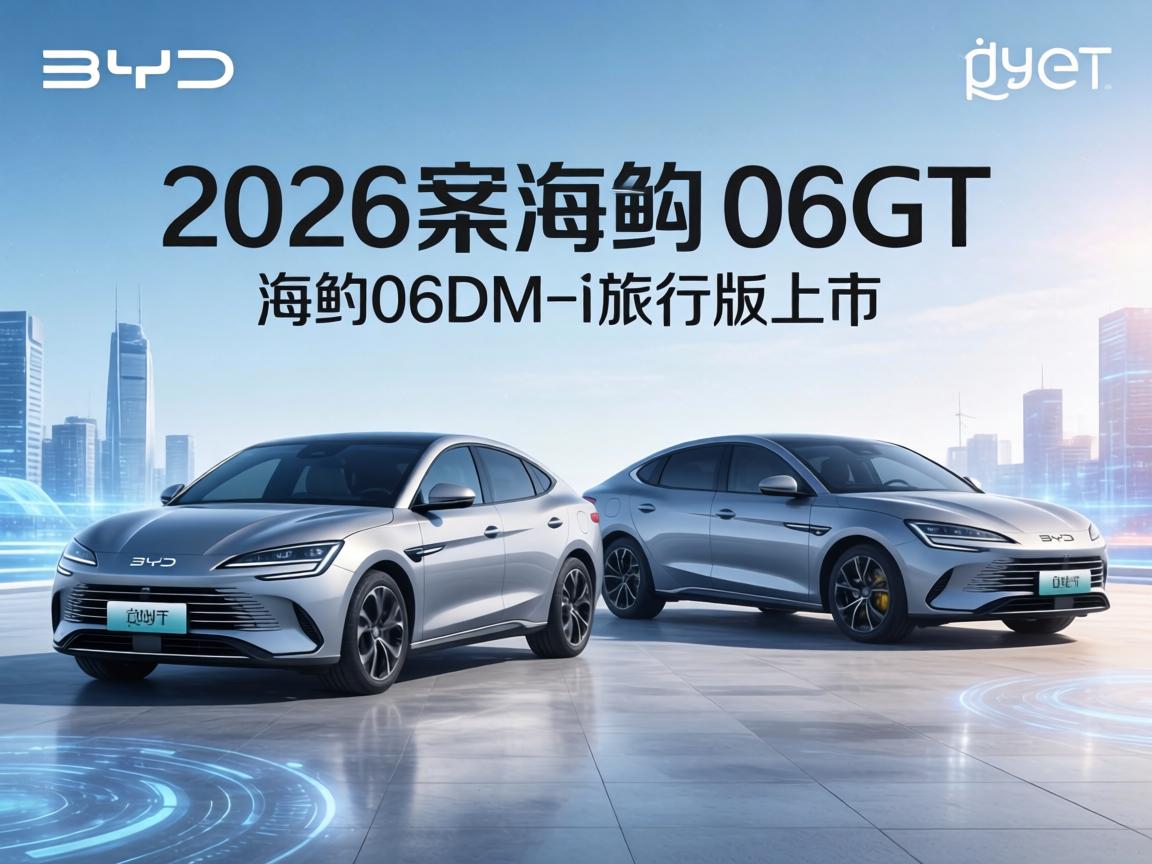 比亚迪2026款海豹06GT与海豹06DM-i旅行版上市