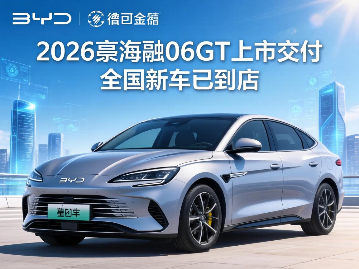 比亚迪2026款海豹06GT上市交付 全国新车已到店