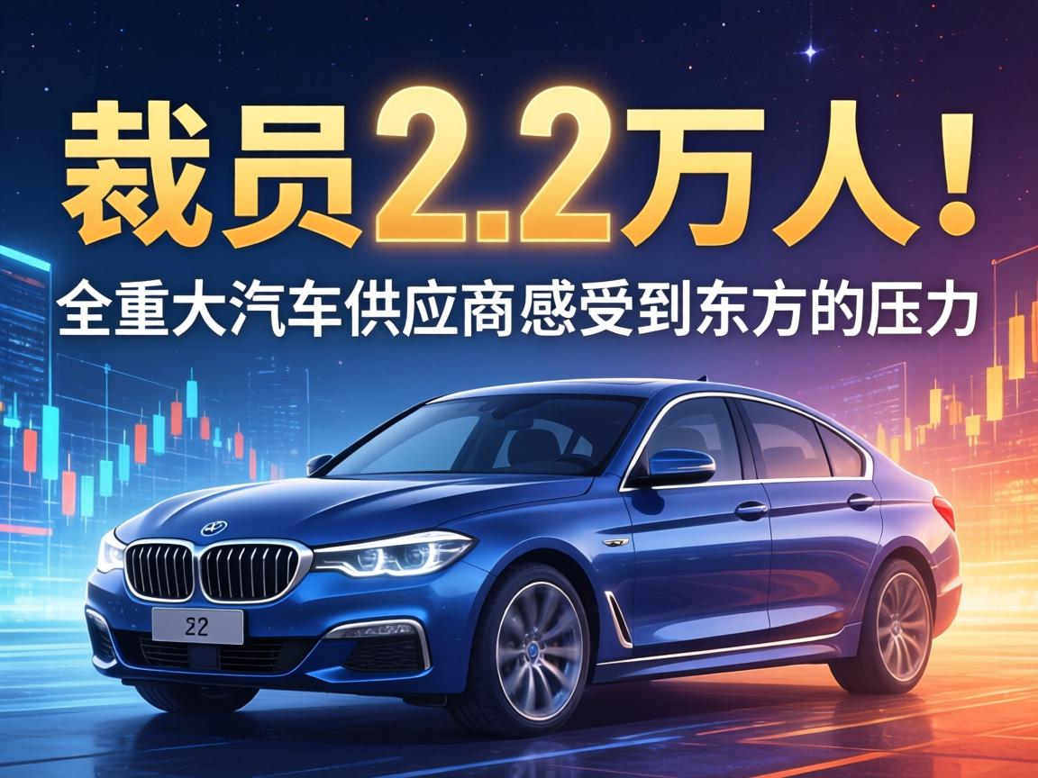 裁员2.2万人！全球最大汽车供应商，感受到东方的压力