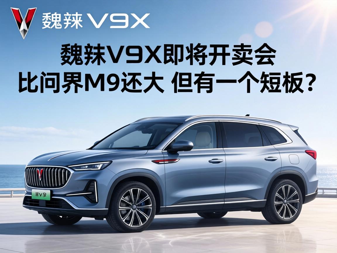 魏牌V9X即将开卖：比问界M9还大，但有一个短板？