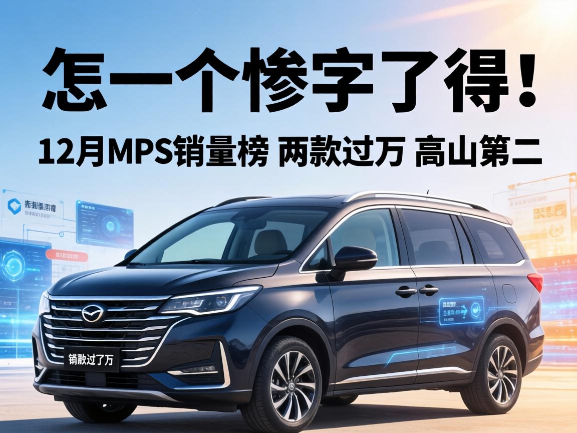 怎一个惨字了得！1-2月MPV销量榜 两款过万 高山第二