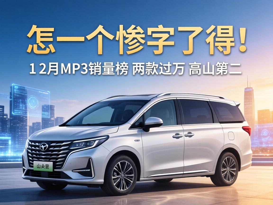 怎一个惨字了得!1-2月MPV销量榜 两款过万 高山第二