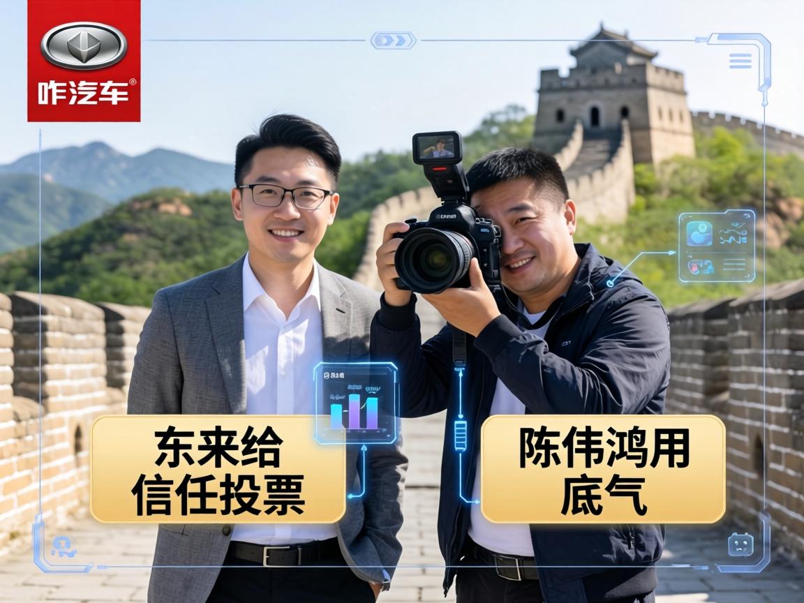 长城汽车咋样？于东来给信任投票，陈伟鸿用镜头记录底气